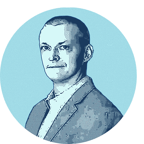 Portrait illustration of Will Ballard