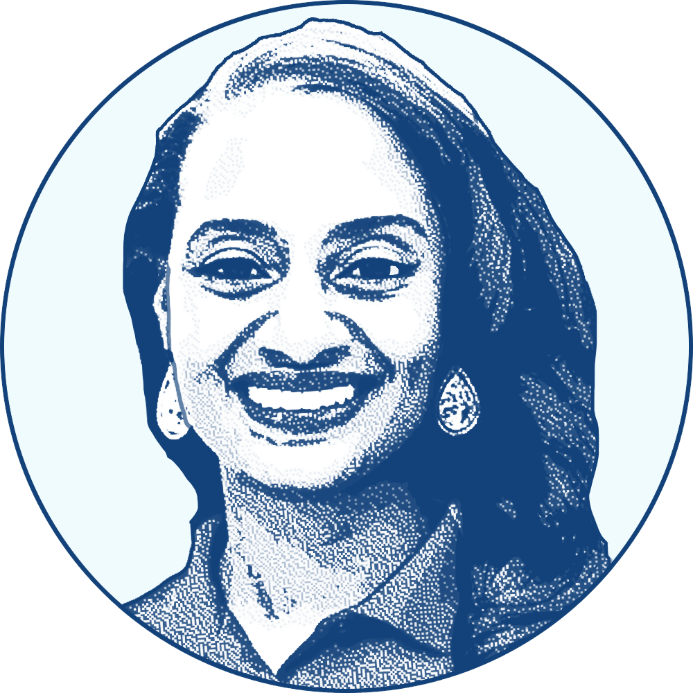 Portrait illustration of Candice Calhoun-Butts, University of Texas at Arlington